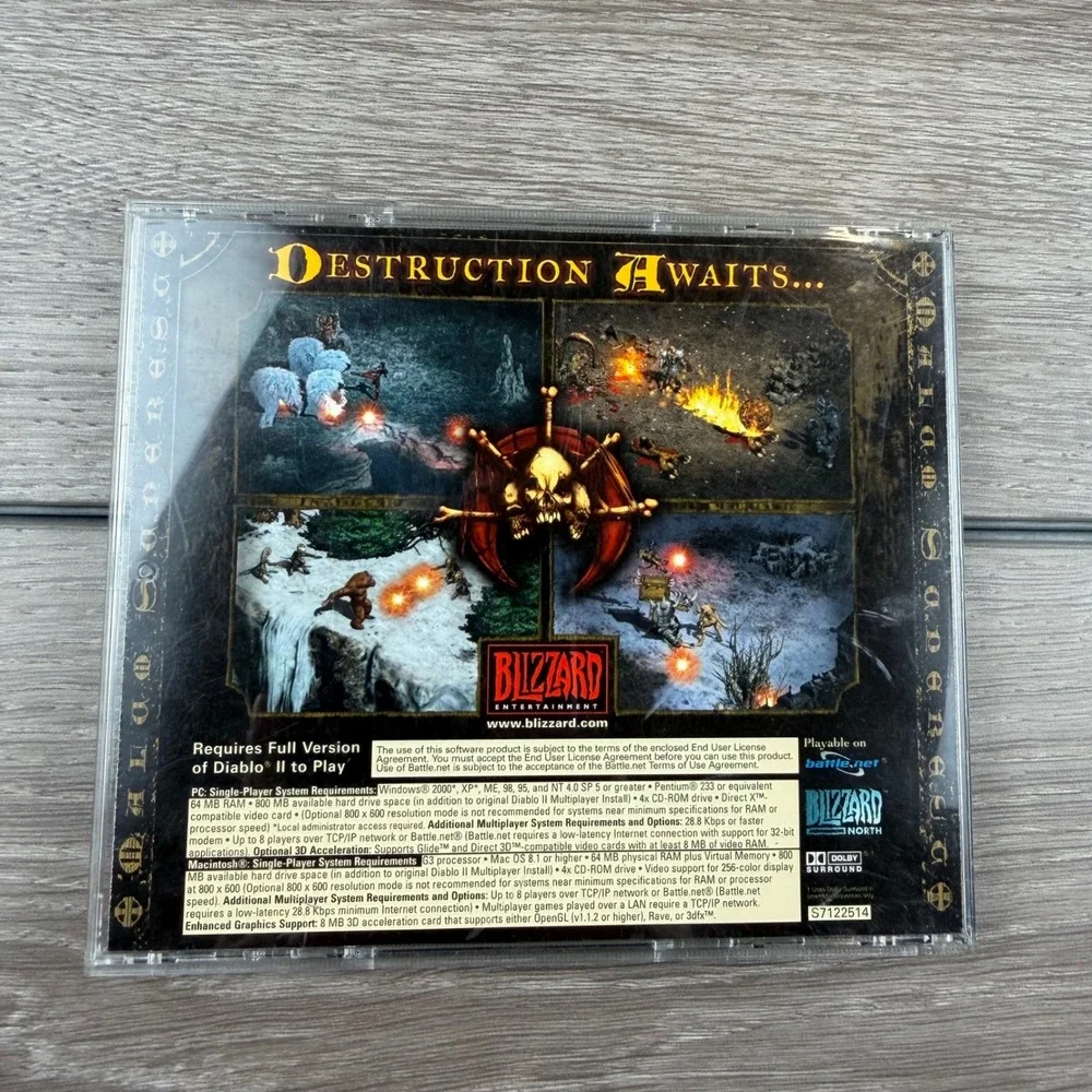 Blizzard Unisex Diablo II Expansion Set Lord of Destruction PC Mac